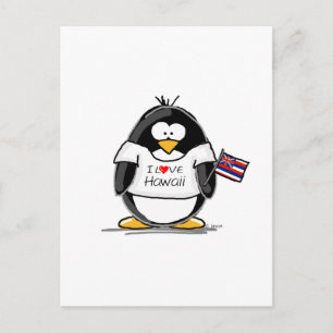 Postal Pingüino de Hawái