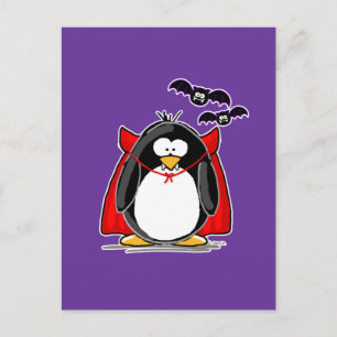 Postal Pingüino del vampiro