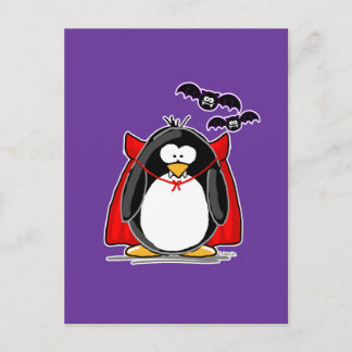 Postal Pingüino del vampiro