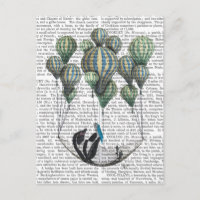 Pingüino en globo de Hamaca