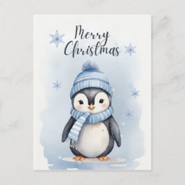 Postal "Pingüino lindo"