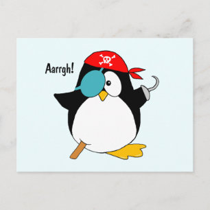 Postal Pingüino pirata