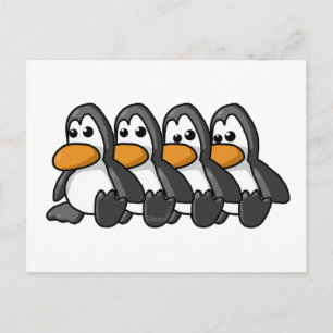Postal Pingüinos