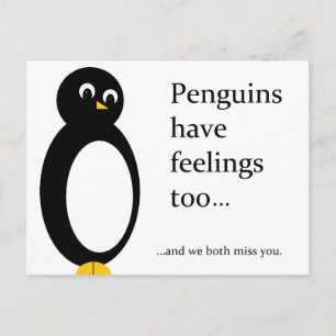 Postal Pingüinos