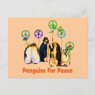 Postal Pingüinos de Paz
