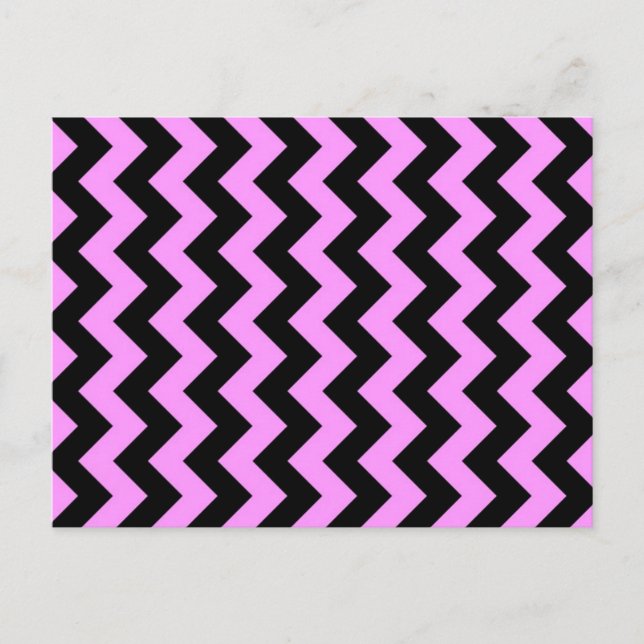 Postal Pink and Black Zigzag (Anverso)