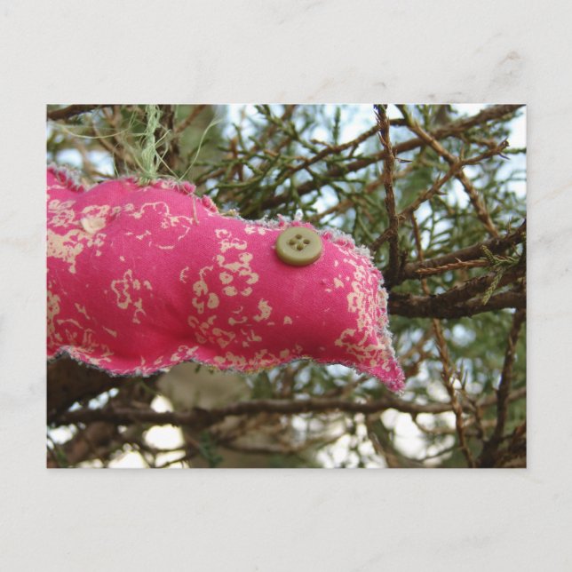 Postal Pink Birdie (Anverso)