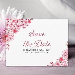Postal Pink Blossom Wedding – Elegant Sakura Flowers