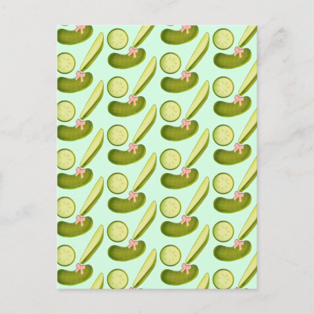Postal Pink Bow Pickles (Anverso)