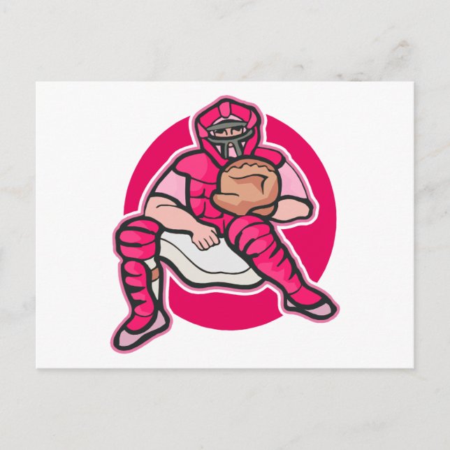 Postal Pink Catcher (Anverso)
