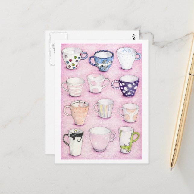 Postal Pink Collection Postcard (Anverso/Reverso In Situ)