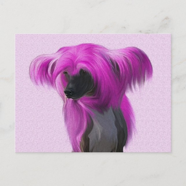 Postal Pink Crestie (Anverso)