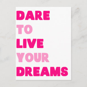Postal Pink de sueños