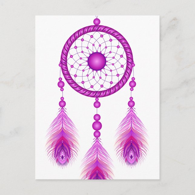 Postal Pink Dreamcatcher (Anverso)