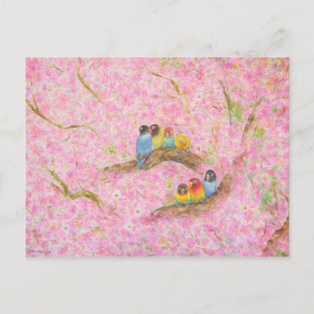 Postal Pink Family Bliss (Anverso)