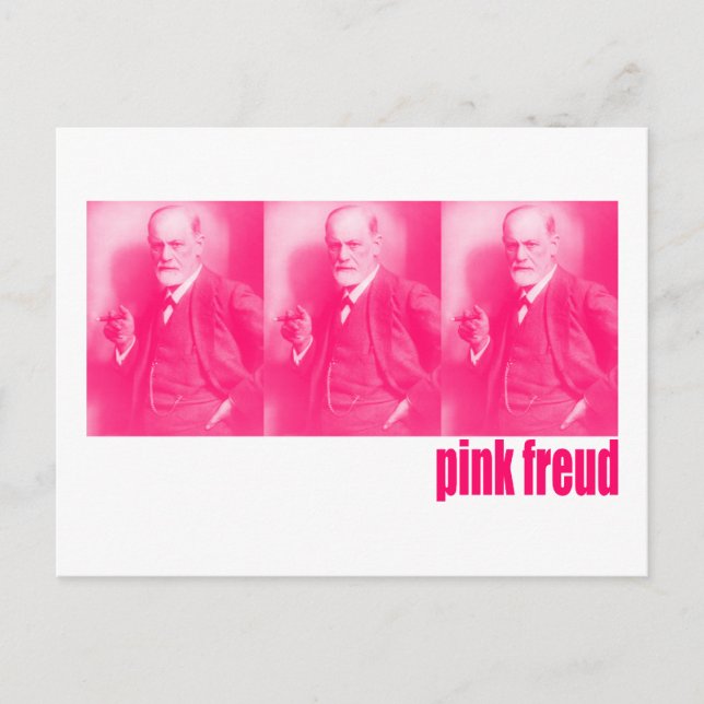 Postal Pink Freud (Anverso)
