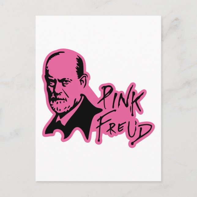 Postal PINK FREUD Psychoanalysis Sound Edition (Anverso)