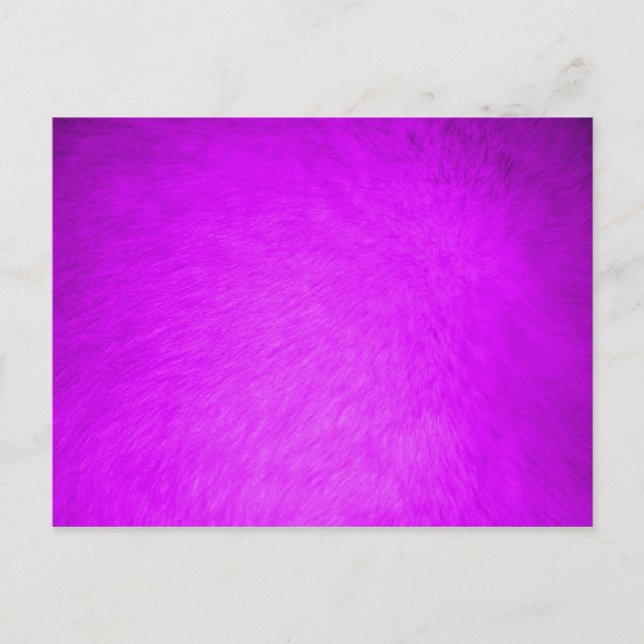 Postal Pink Fur (Anverso)
