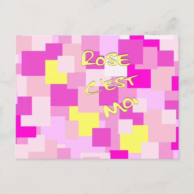 Postal Pink is Me (Anverso)