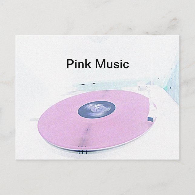 Postal Pink Musik (Anverso)