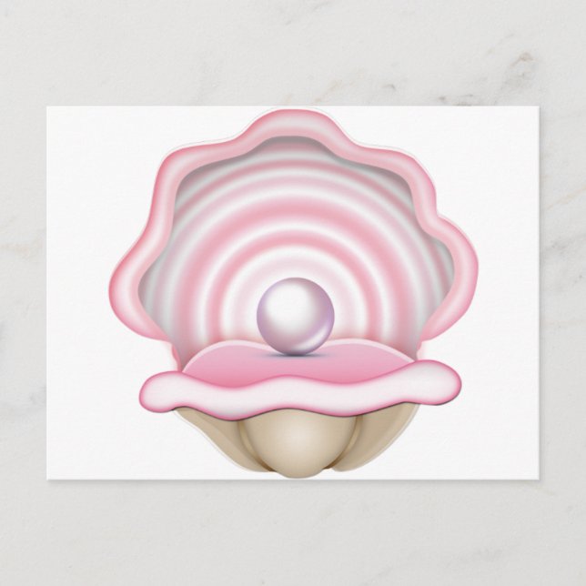 Postal Pink Pearl Oyster (Anverso)