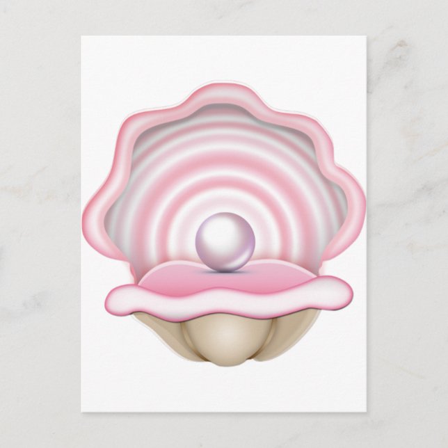 Postal Pink Pearl Oyster (Anverso)