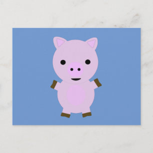 Postal Pink Piggy