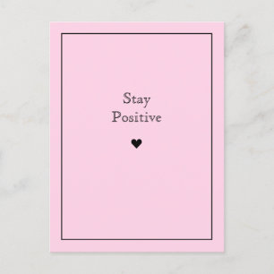 Postal Pink positivo