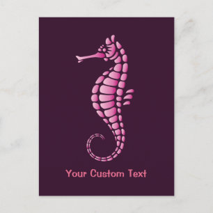 Postal Pink Seahorse
