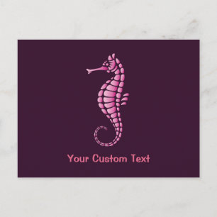 Postal Pink Seahorse