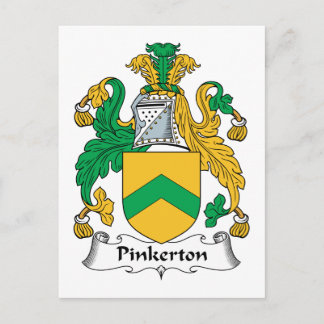 Postal Pinkerton Family Crest
