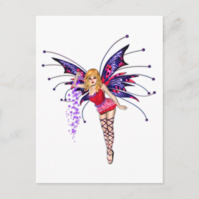 Postal Pinkie Fae (Anverso)