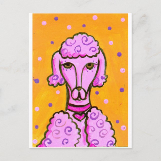Postal PinkPoodle (Anverso)