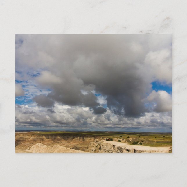 Postal Pinnacles Overview, Parque Nacional Badlands, SD (Anverso)