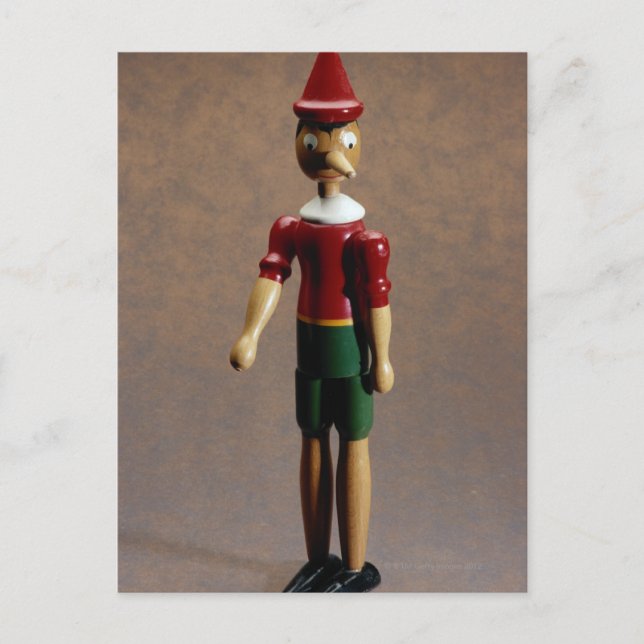 Postal Pinocchio (Anverso)