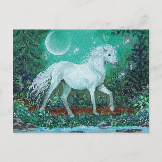 Postal Pinos de unicornio (Anverso)