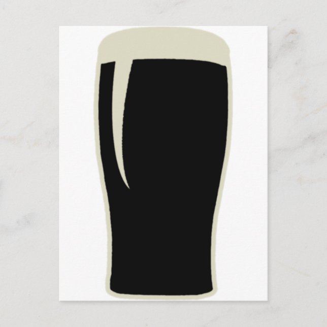 Postal Pint o' Stout (Anverso)