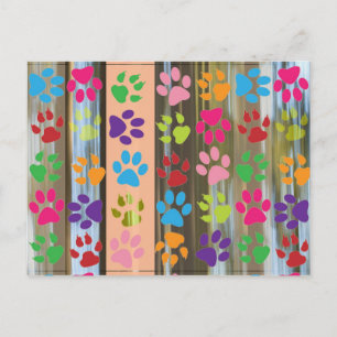 Postal Pinta Impresiones Postcard