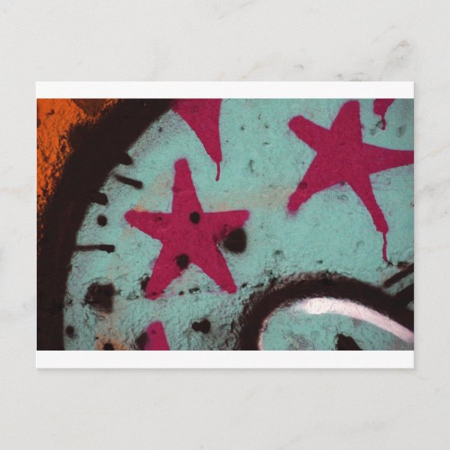Postal Pintada de la estrella (Anverso)
