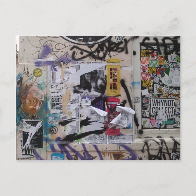 Postal Pintada de Londres (Anverso)