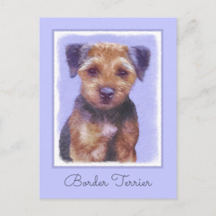 Postal Pintado de la frontera del territorio - Arte de pe