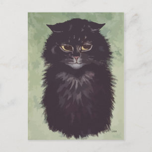 Postal Pintando gato persa n° 2