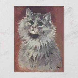 Postal Pintando gato persa n° 5