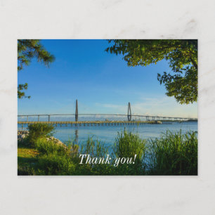 Postal Pintoresco puente Arthur Ravenel