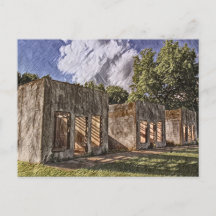 Pintura abandonada de la Ruta 66 del Motel