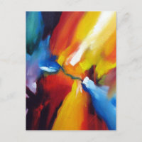 Pintura abstracta de expresionismo
