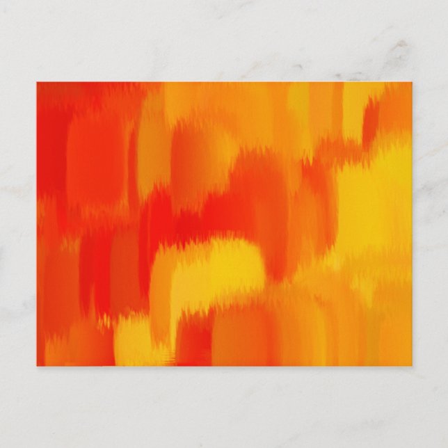 Postal Pintura abstracta | Resumen del artículo 6 (Anverso)