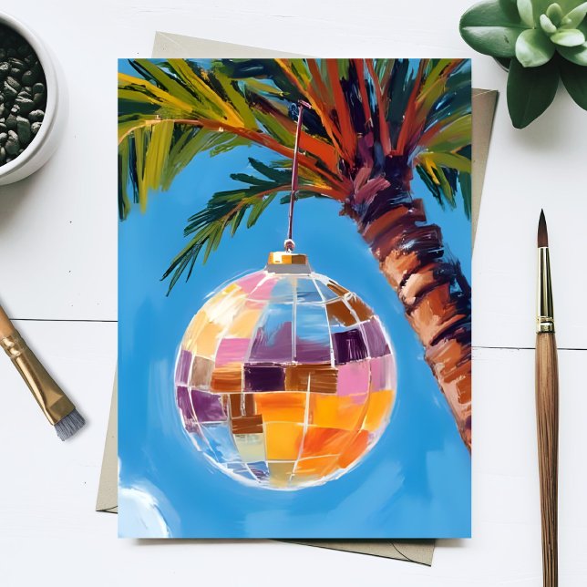 Postal Pintura Acuarela Colorida Arcoíris Fiesta Disco (Subido por el creador)