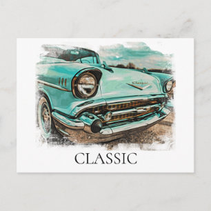 Postal *~* Pintura Antigua Clásica Retro Vintage Antigüed