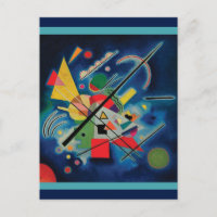 Pintura azul de Wassily Kandinsky